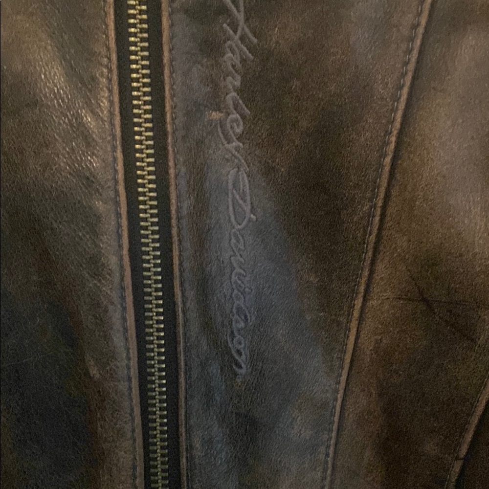 Harley-Davidson Brown Leather Jacket